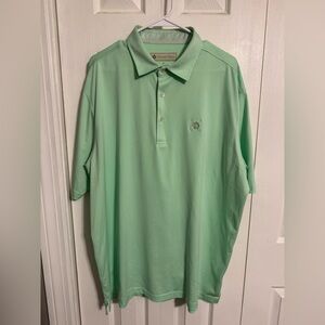 Donald Ross men’s XL golf polo shirt green